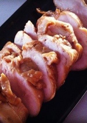 レンジで簡単！胸肉で柔らか鶏チャーシュー-レシピのメイン写真