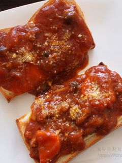 残ったハヤシライスでトースト◎-レシピのメイン写真