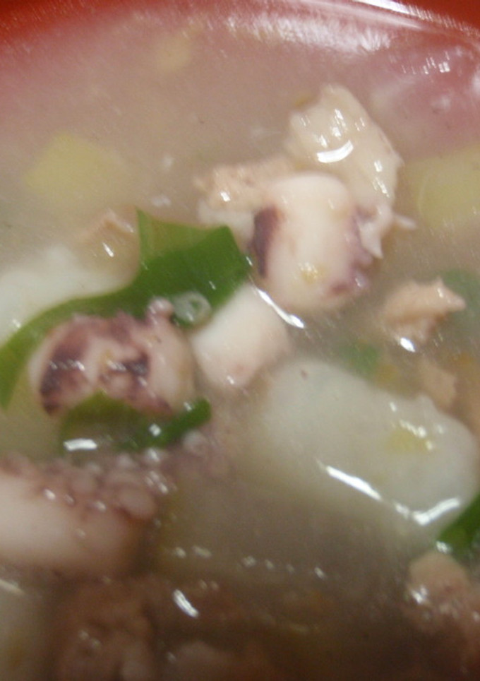いかとお餅のほんわかとろみスープ-レシピのメイン写真