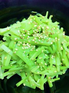 捨てないで!ブロッコリーの茎ナムル-レシピのメイン写真