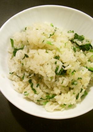 ☆白だし☆大根の葉とじゃこの混ぜご飯-レシピのメイン写真