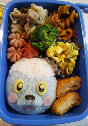 キャラ弁　無敵のムテキチ-レシピのメイン写真