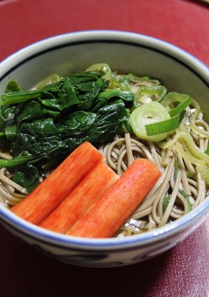 １：１：１０ｄｅおいしいつゆの年越し蕎麦-レシピのメイン写真