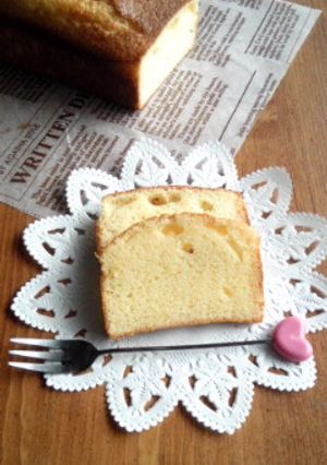 簡単なのにしっとり♪パウンドケーキ-レシピのメイン写真