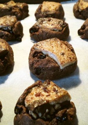 焼きチョコのクッキー❤≪バター不要≫-レシピのメイン写真