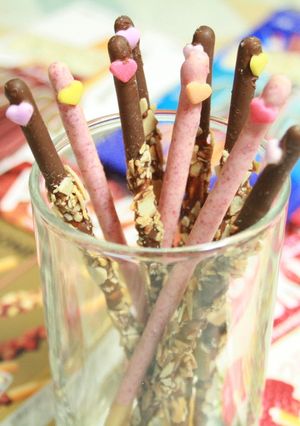 ポッキーで相性占い❤-レシピのメイン写真