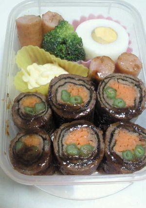 簡単豪華☆野菜の牛肉巻き-レシピのメイン写真