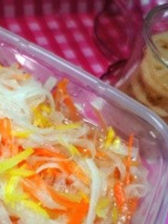 簡単♪美味酢の物。体にもやさしいなます-レシピのメイン写真