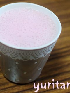 ***いちごのヨーグルトドリンク***-レシピのメイン写真