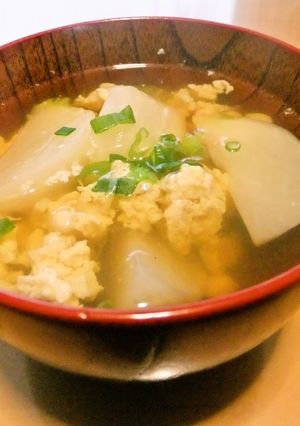 カブとえのきのふわふわ　na　お汁-レシピのメイン写真