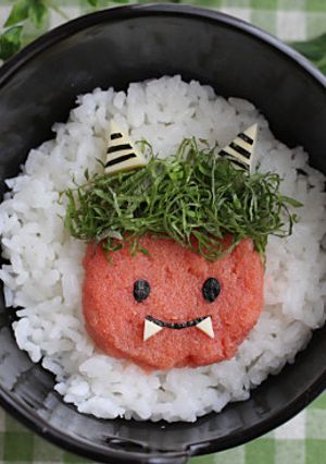 節分に♪簡単!明太子のオニどんぶり-レシピのメイン写真