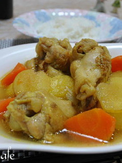手羽元のしょうがカレー -レシピのメイン写真