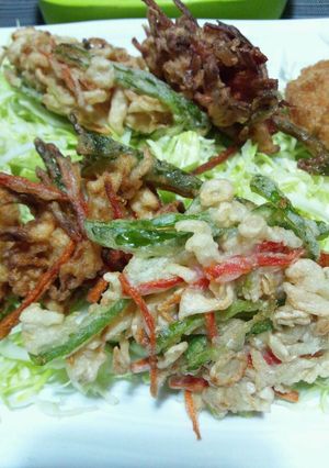 切り干し大根のかき揚げ-レシピのメイン写真