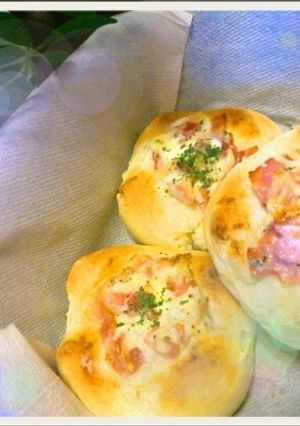 米粉でおかずパン-レシピのメイン写真
