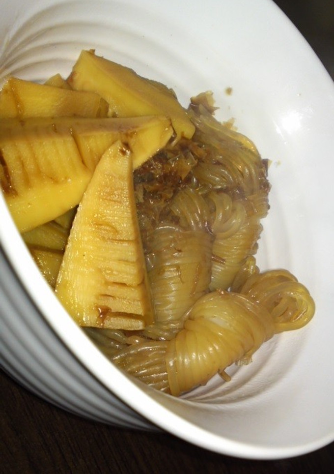 鰹節香る〜♪簡単たけのこの煮物-レシピのメイン写真