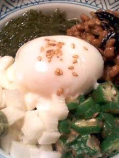 ネバネバ丼-レシピのメイン写真