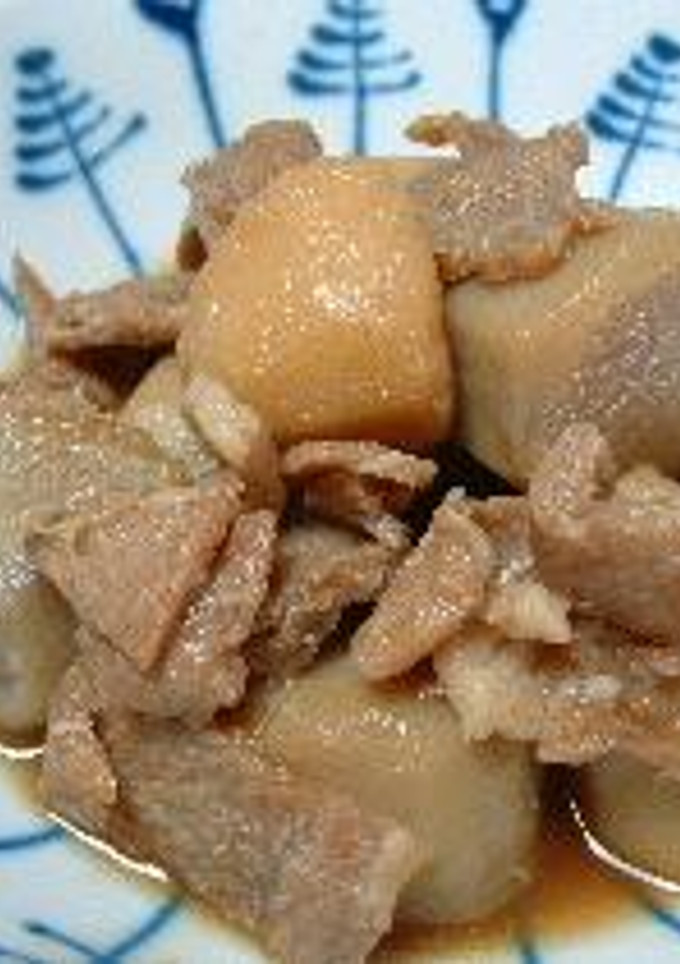里芋と豚肉の煮物-レシピのメイン写真
