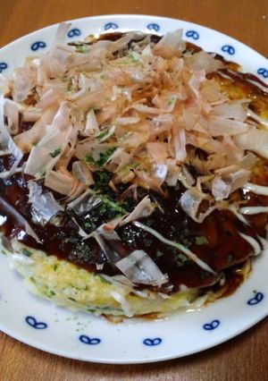 お手軽お好み焼き風おつまみ！-レシピのメイン写真