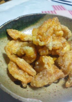 パリパリとり皮せんべい　甘辛だれ-レシピのメイン写真