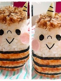 節分★鬼さん俵おにぎり*キャラ弁-レシピのメイン写真