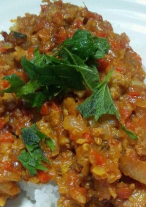 冷蔵庫の余りものでドライカレー♪-レシピのメイン写真