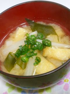 ウチの☆シンプル☆な大根のお味噌汁-レシピのメイン写真