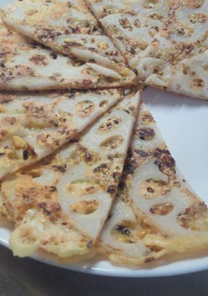 子供のおやつに★れんこんのチーズ焼き-レシピのメイン写真
