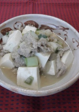 角くっきり！みぞれねぎマーボ豆腐-レシピのメイン写真