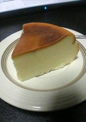 ジュースミキサーと炊飯器でチーズケーキ-レシピのメイン写真