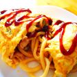 オムうどん