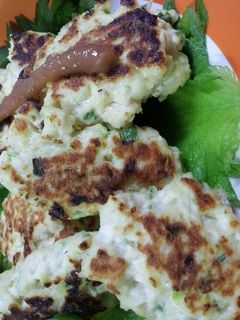 豆腐でヘルシー鶏つくねハンバーグ-レシピのメイン写真