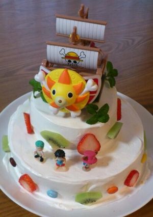 サウザンド・サニー号☆でアイスケーキ♪-レシピのメイン写真