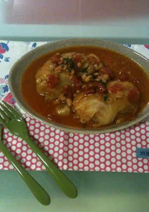 トマトロールキャベツ☆ビーンズ入り-レシピのメイン写真