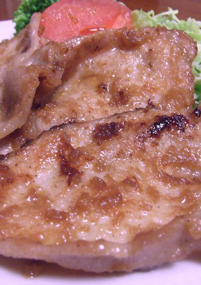 豚の生姜焼き♪りんごたっぷりタレ-レシピのメイン写真