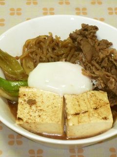 とろ~り温玉のせ❤肉豆腐-レシピのメイン写真