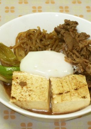 とろ~り温玉のせ❤肉豆腐-レシピのメイン写真