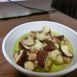 簡単おつまみ:しいたけオリーブオイル焼き