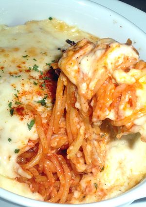 ナポリタングラタン-レシピのメイン写真