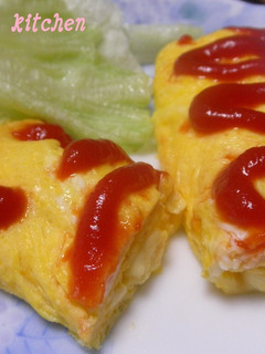 お弁当に☀チーズ巻きオムレツ-レシピのメイン写真
