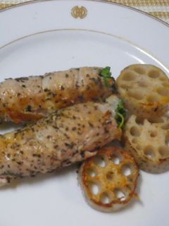 きのことチーズの♪豚肉のロールソテー-レシピのメイン写真