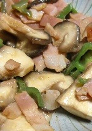 ガラムマサラでシイタケ・ピーマンを味つけ-レシピのメイン写真