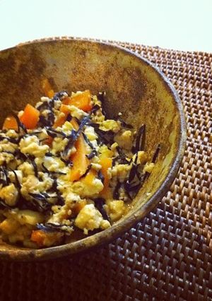 お鍋ひとつで！ひじき煎り豆腐-レシピのメイン写真