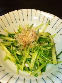 豆苗ときゅうりのおひたし-レシピのメイン写真