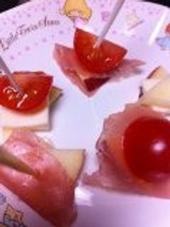 りんごのピンチョス*簡単おつまみ-レシピのメイン写真