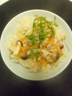 鶏とごぼうの炊き込みご飯!-レシピのメイン写真
