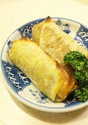 トースターで揚げない♪残りカレーの春巻き-レシピのメイン写真