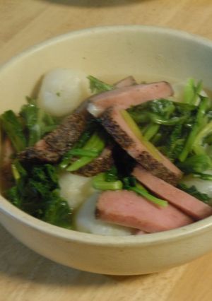 ペッパーハムとこかぶのスープ煮-レシピのメイン写真