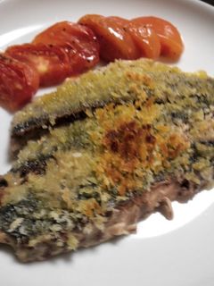 鯵のパン粉焼き-レシピのメイン写真