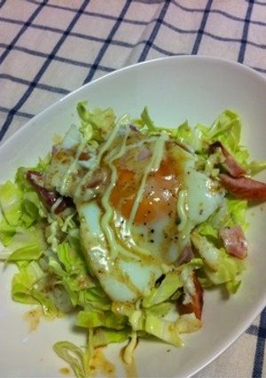 おしゃれ丼ぶり♡ベーコンエッグライス**-レシピのメイン写真
