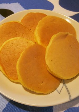 離乳食に♥HM不使用のにんじんパンケーキ-レシピのメイン写真
